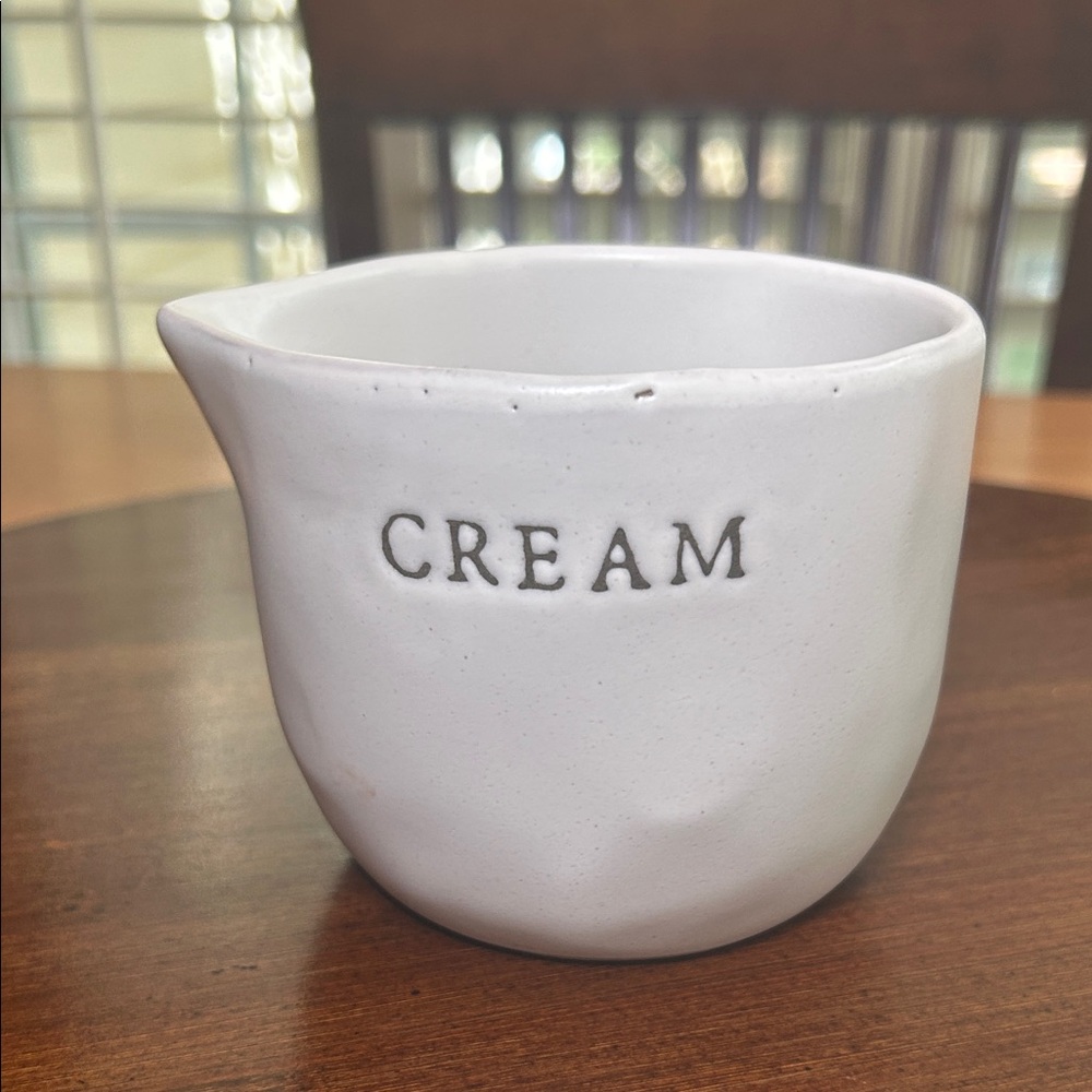 Hearth & Hand With Magnolia Stoneware Cellar Cream